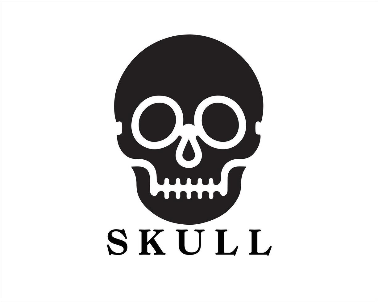 Skull Logo Design Template vector