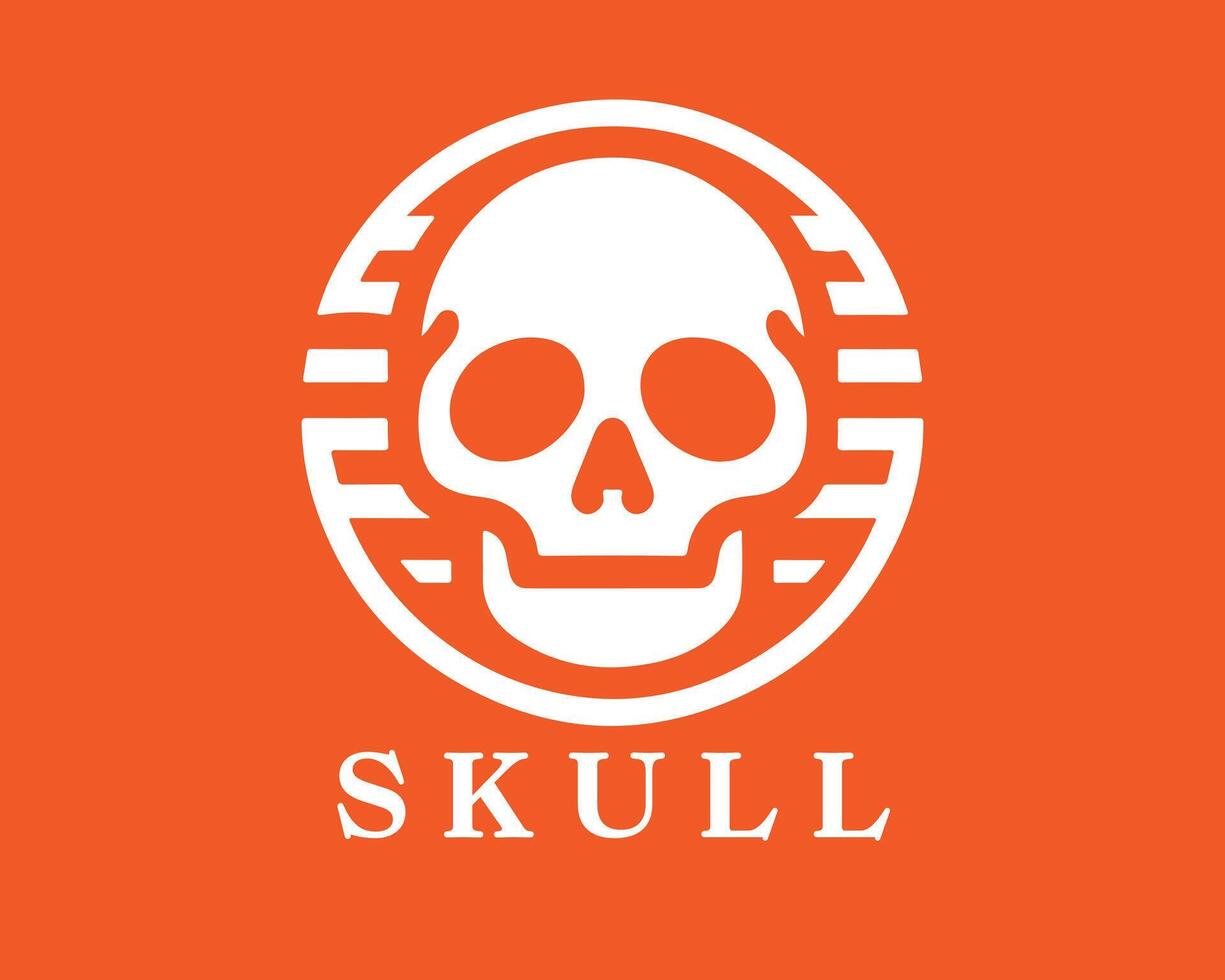 Skull Logo Design Template vector