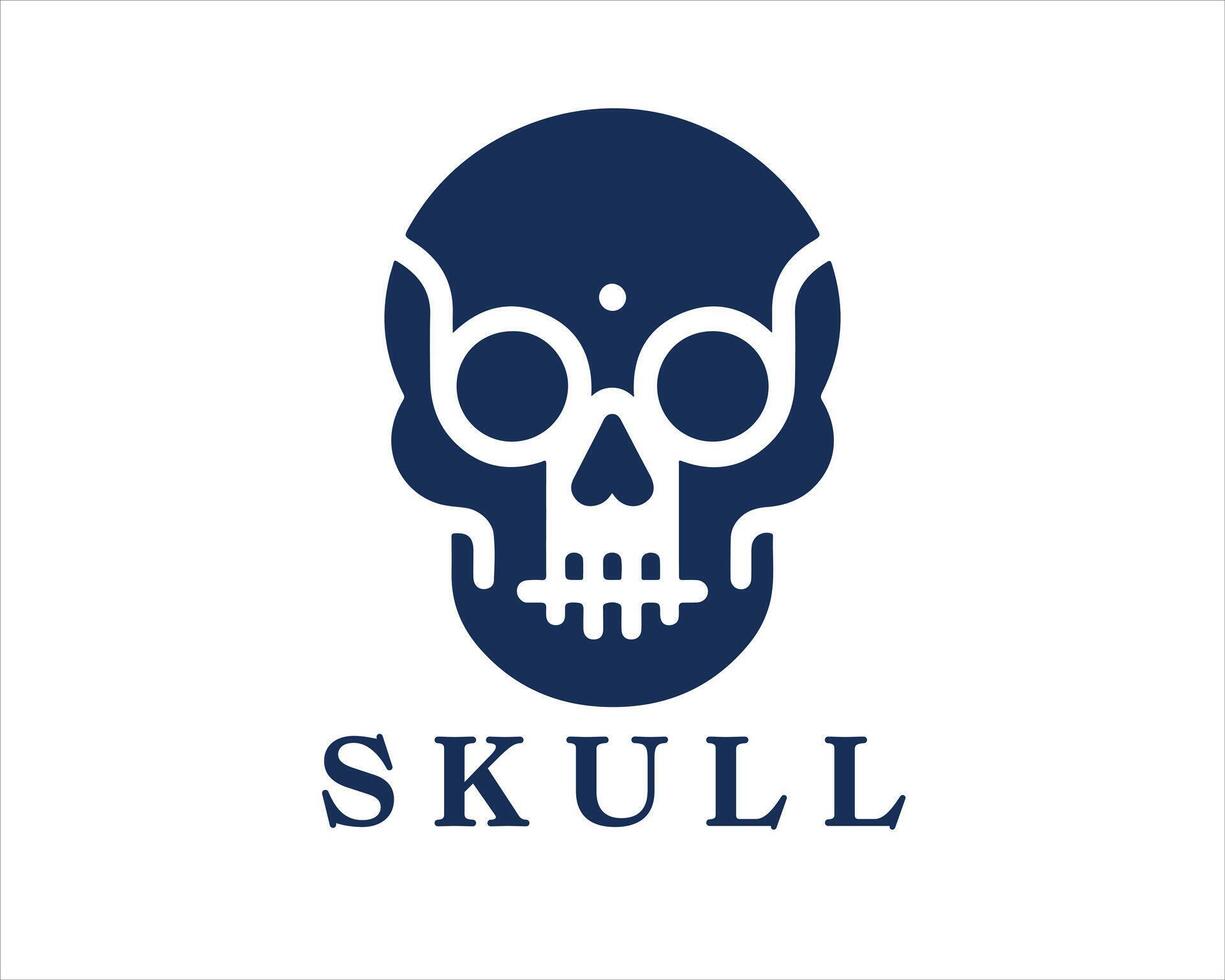 Skull Logo Design Template vector