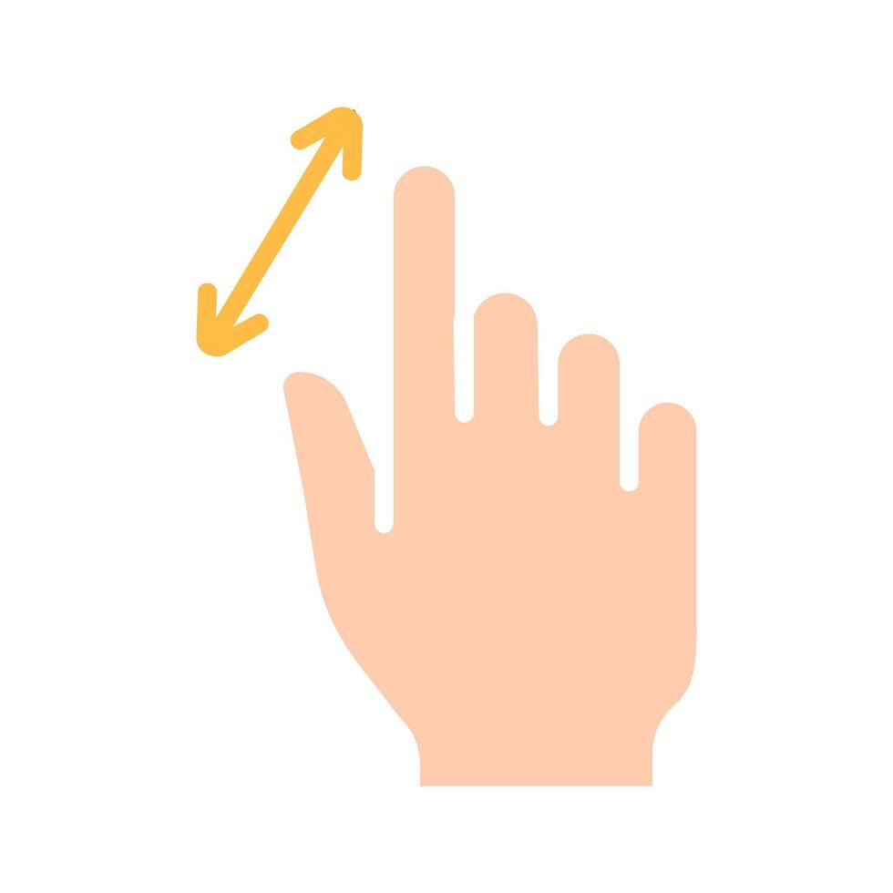 Touch pad icon. Index finger, doubleclick, decrease, increase, turn, rotation, approximation, press, Scrolling, click, arrow, sensor, turn. Zoom in, move, response time, x2 vector