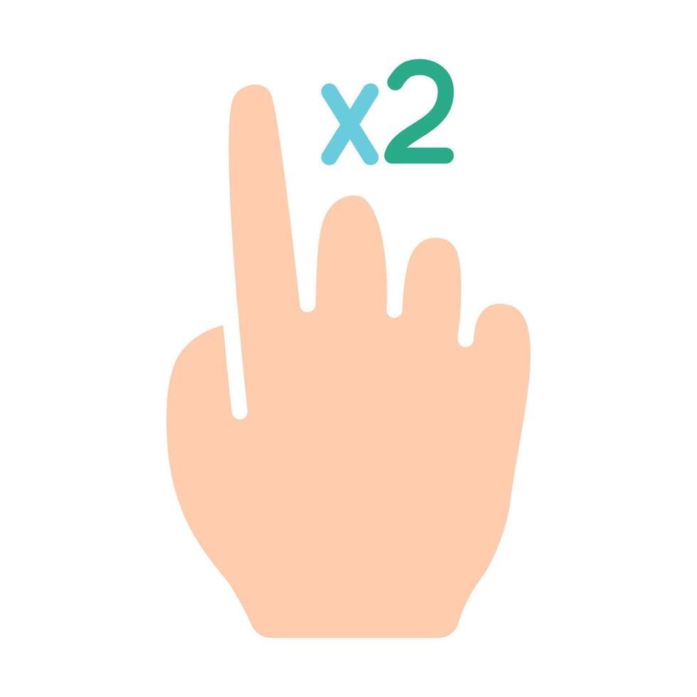Touch pad icon. Index finger, doubleclick, decrease, increase, turn, rotation, approximation, press, Scrolling, click, arrow, sensor, turn. Zoom in, move, response time, x2 vector