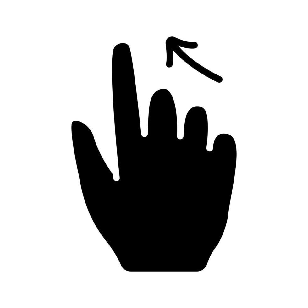 Gesture set icon. Swipe, tap, doubleclick, rotate, pinch, zoom, scroll, gesture, touchscreen, interaction, user interface, hand movement, multitouch, gesture, swipe, pinch, control vector