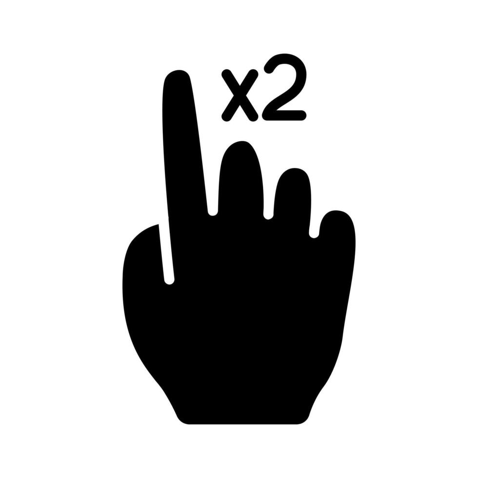 Gesture set icon. Swipe, tap, doubleclick, rotate, pinch, zoom, scroll, gesture, touchscreen, interaction, user interface, hand movement, multitouch, gesture, swipe, pinch, control vector