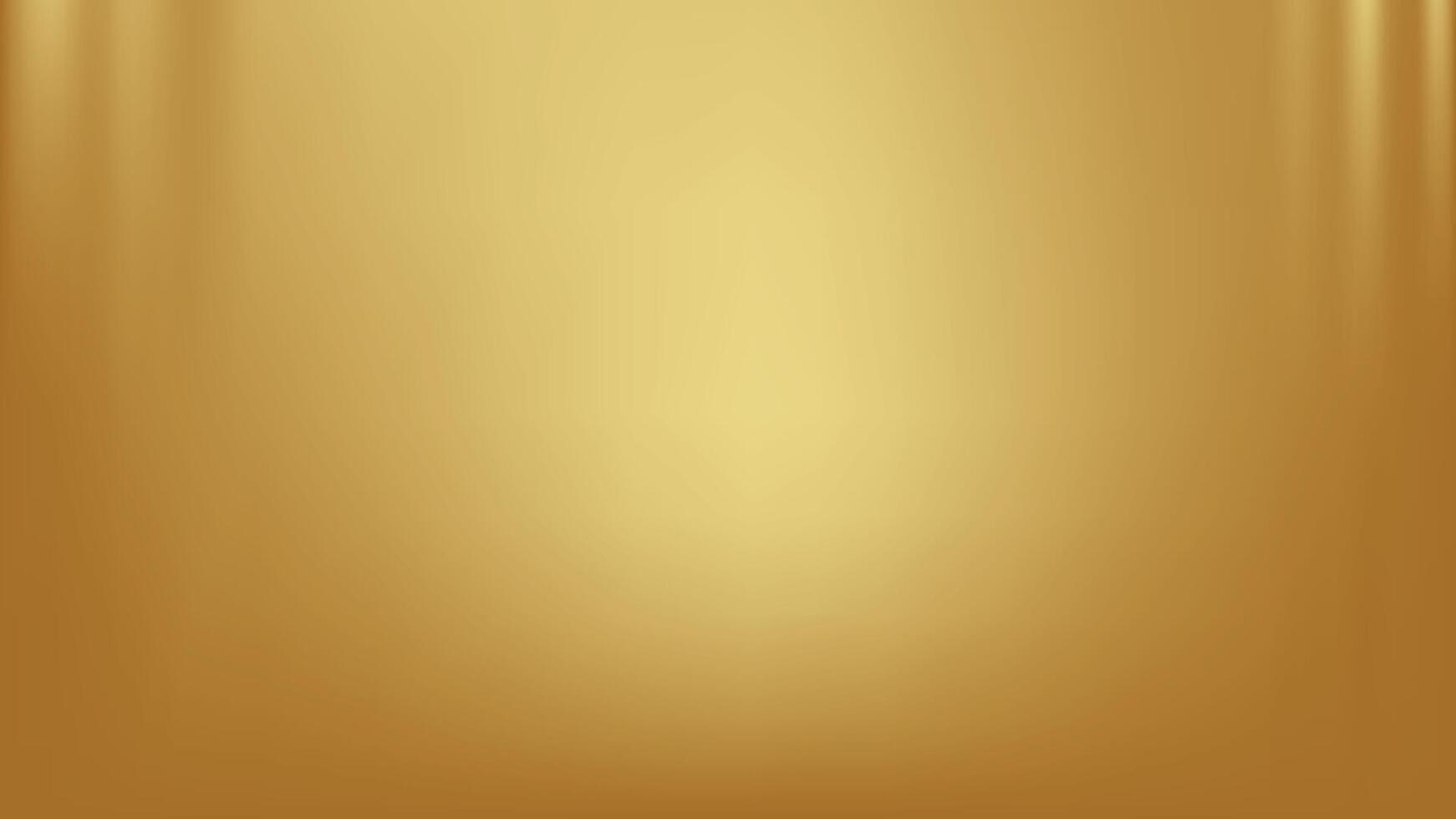 Gold abstract blurred gradient background. illustration. vector