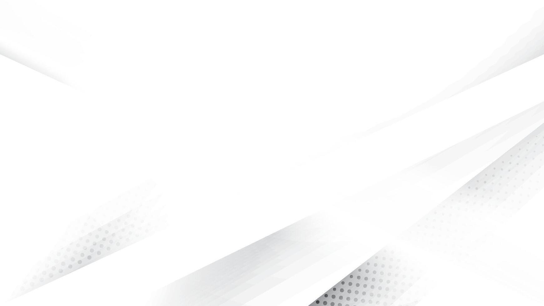 Abstract geometric white and gray color background with halftone effect, dot pattern. illustration. vector