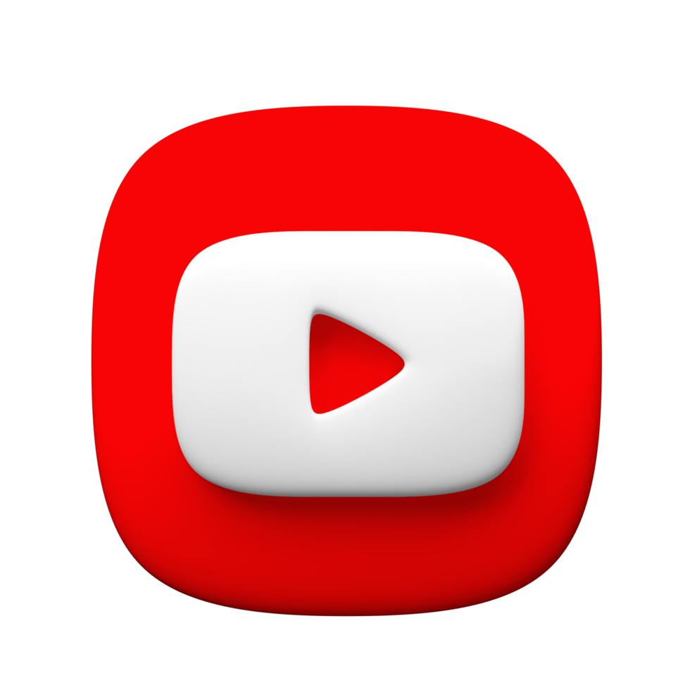 Youtube icon transparent background png