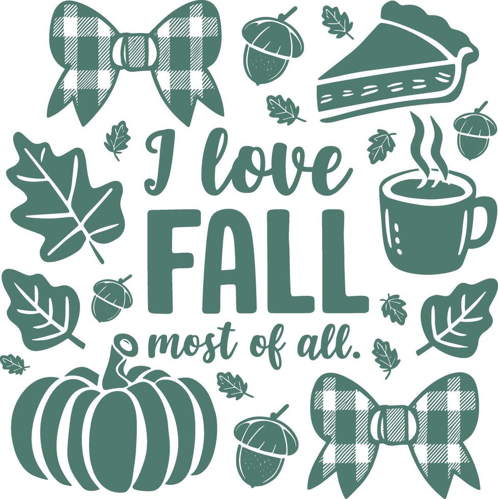 Fall And Autumn Tshirt design, Fall And Autumn quotes, typography for t shirt, poster, sticker and card Pro vector