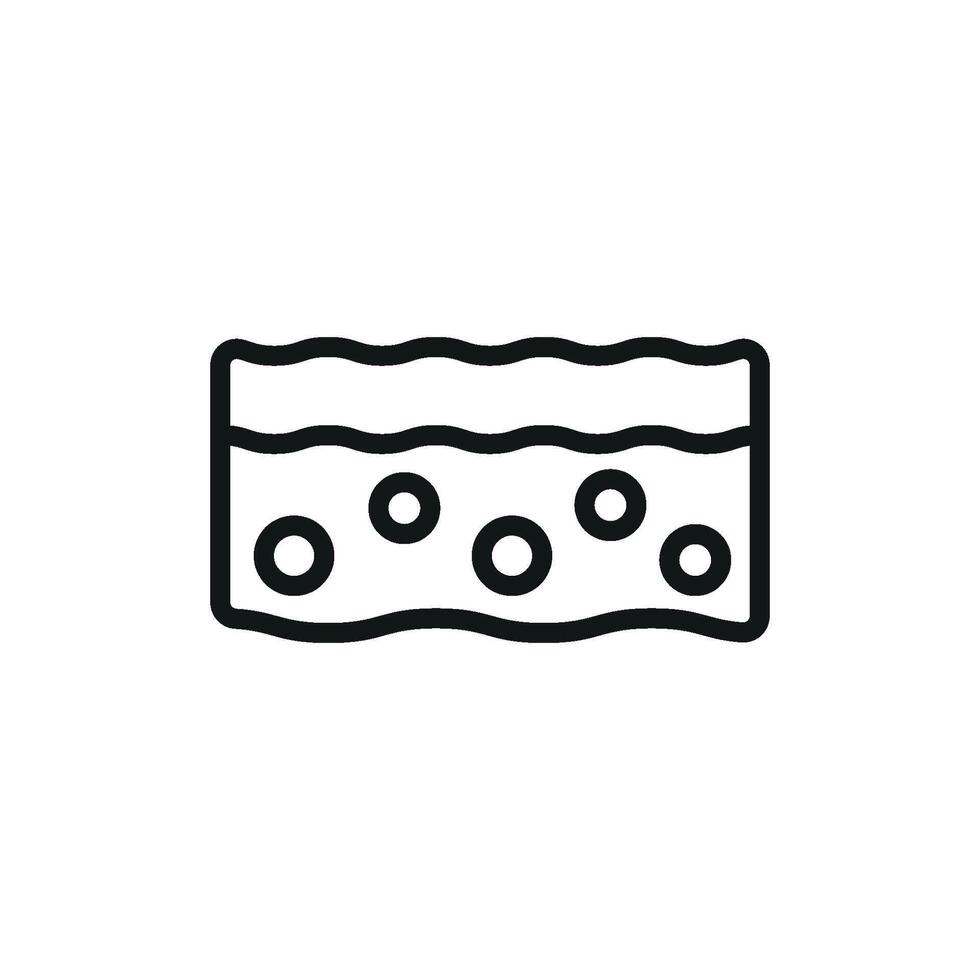 Scouring pad sponge icon design templates simple and modern vector