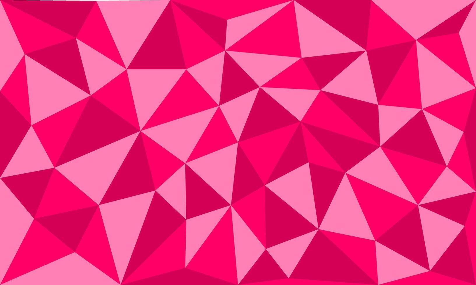 Pink background with triangle shape pattern texture. Modern mosaic concept illustration design. Traditional ornament art vector