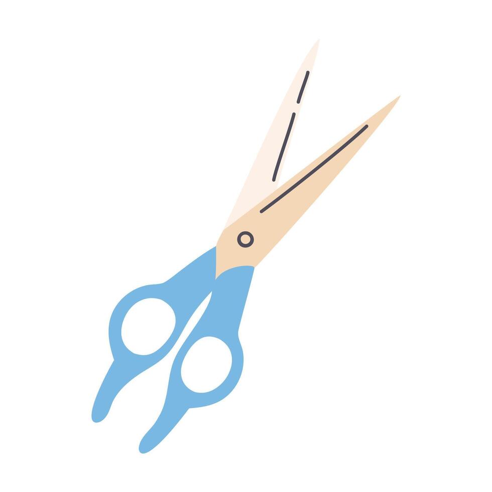 Scissors isolated on white background for your web and mobile app design, Scissors logo concept vector