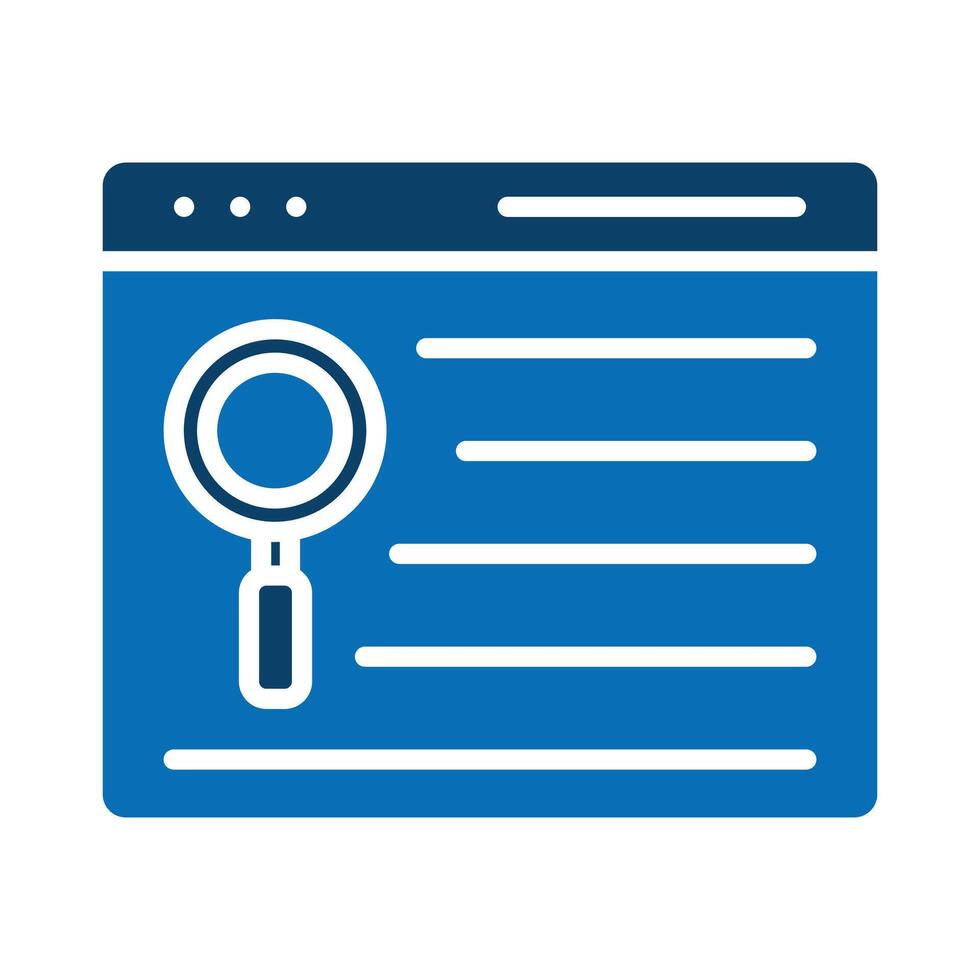 SEO Guidelines icon line illustration vector