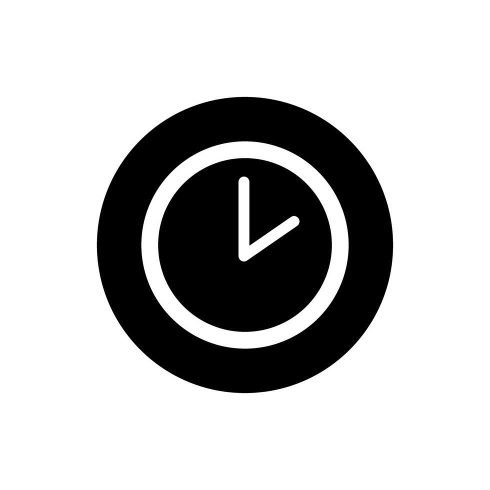 Clock face icon set. Wall Clock illustration sign collection. Time symbol. watch symbol or logo. vector