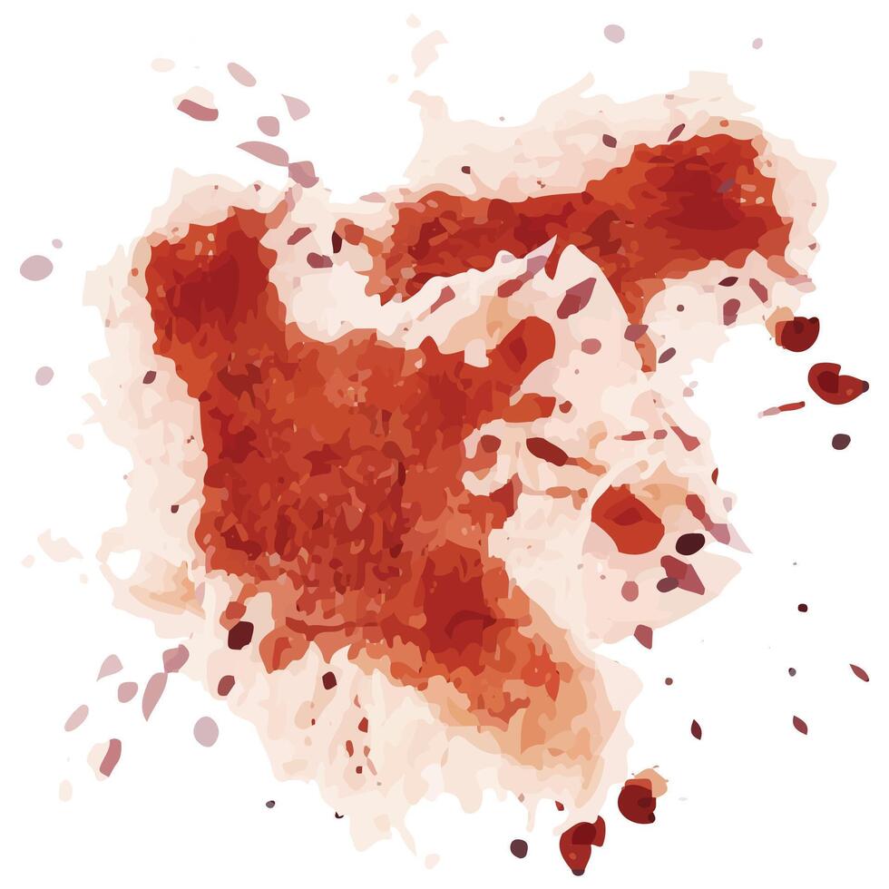 Red Blood Splash Background vector