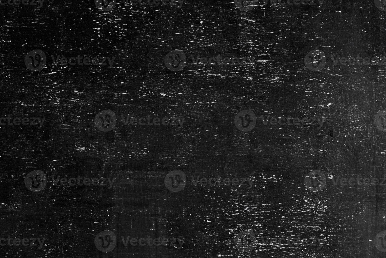 Empty Black Chalkboard Background for Back to School Concept photo