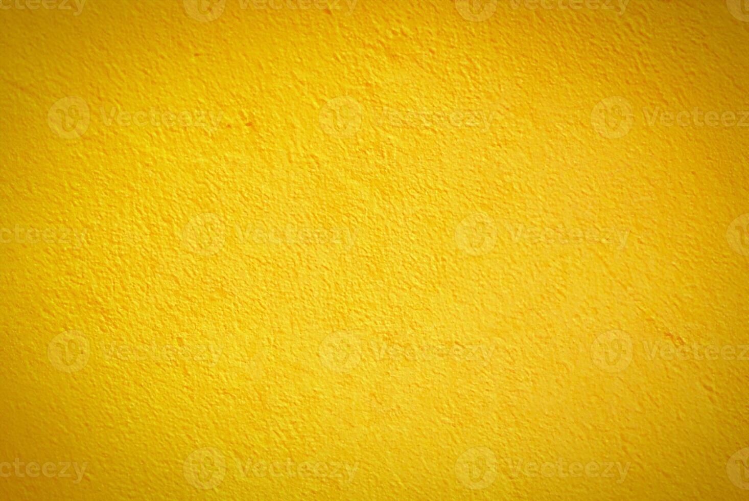 Yellow Cement Wall Texture, Ideal Background for Design Projects photo