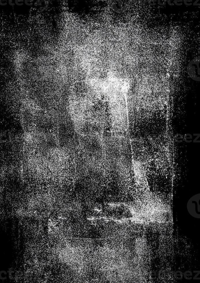 Rolled Ink Texture on White Background photo