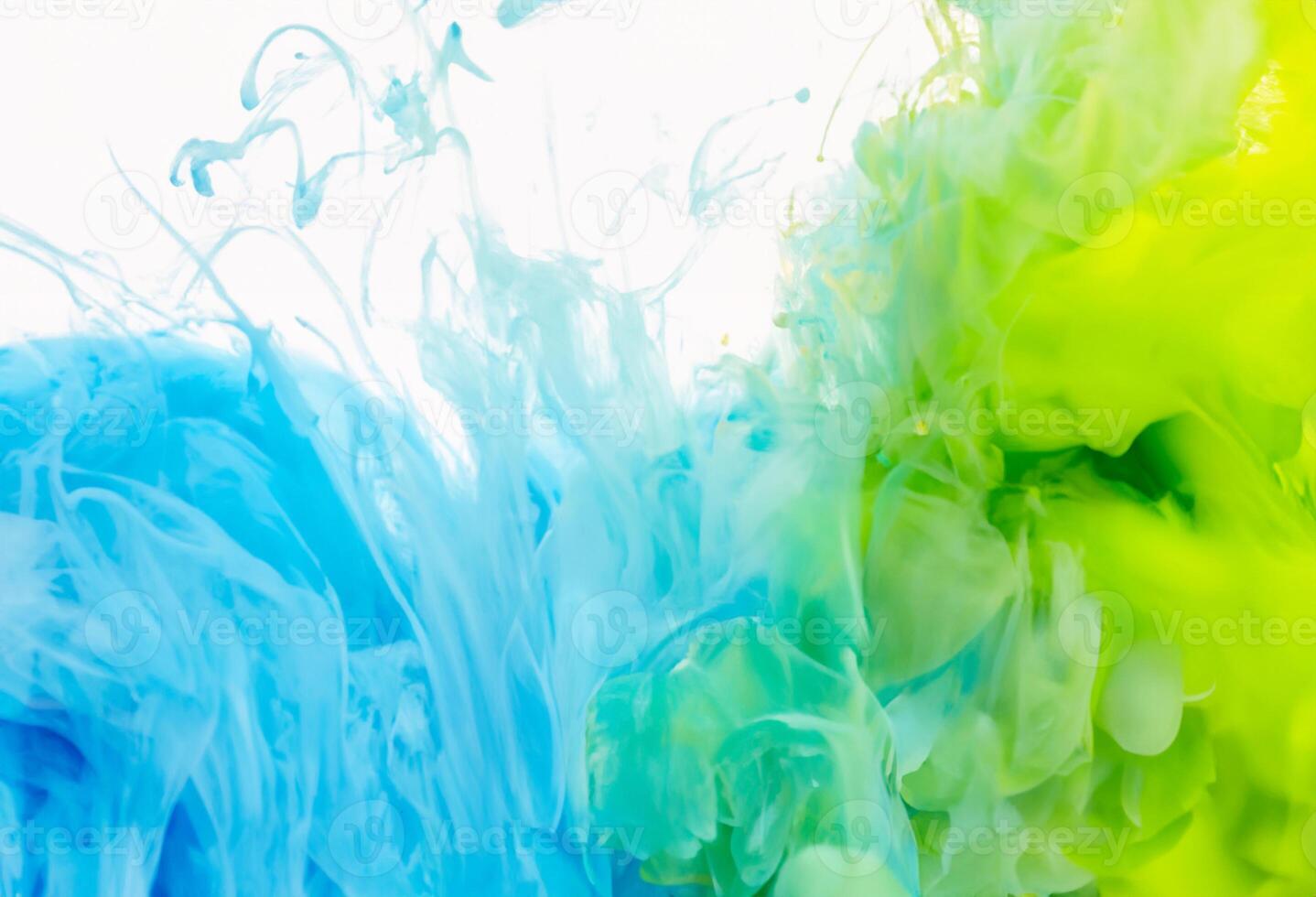 Abstract Background, Ink Dissolving in Water photo