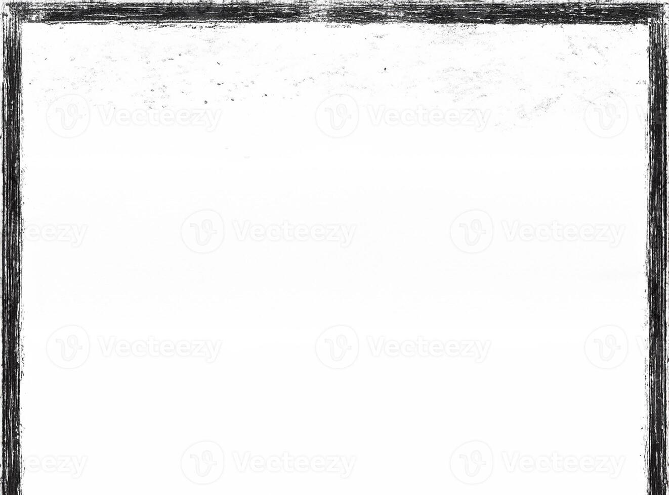 Abstract Geometric Shapes with Distressed Texture and Grunge Black Borders on Isolated Background photo