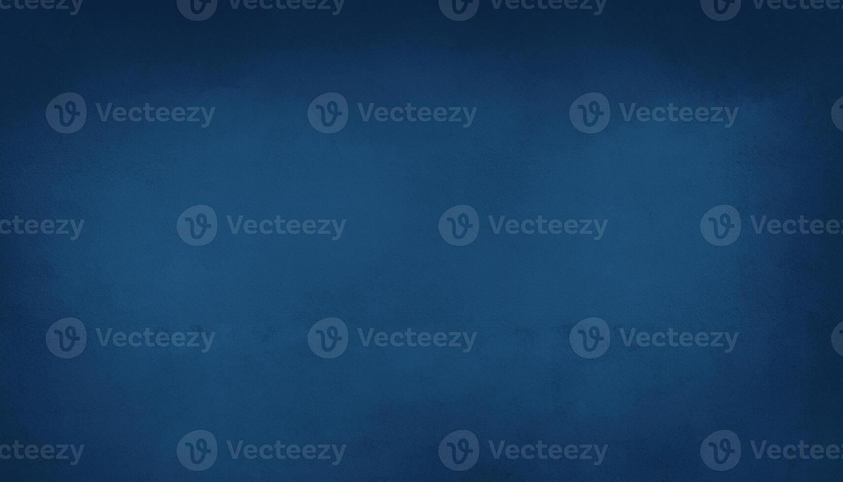 Minimalist Blue Grunge Background with Soft Blurred Center and Copy Space photo