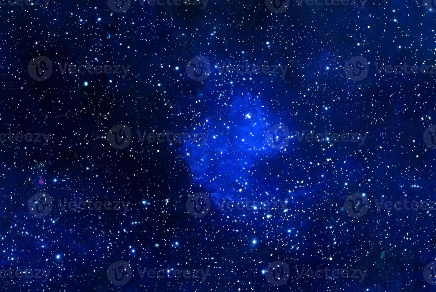 Cosmic Serenity, Stunning Blue Nebula Captured by NASA photo