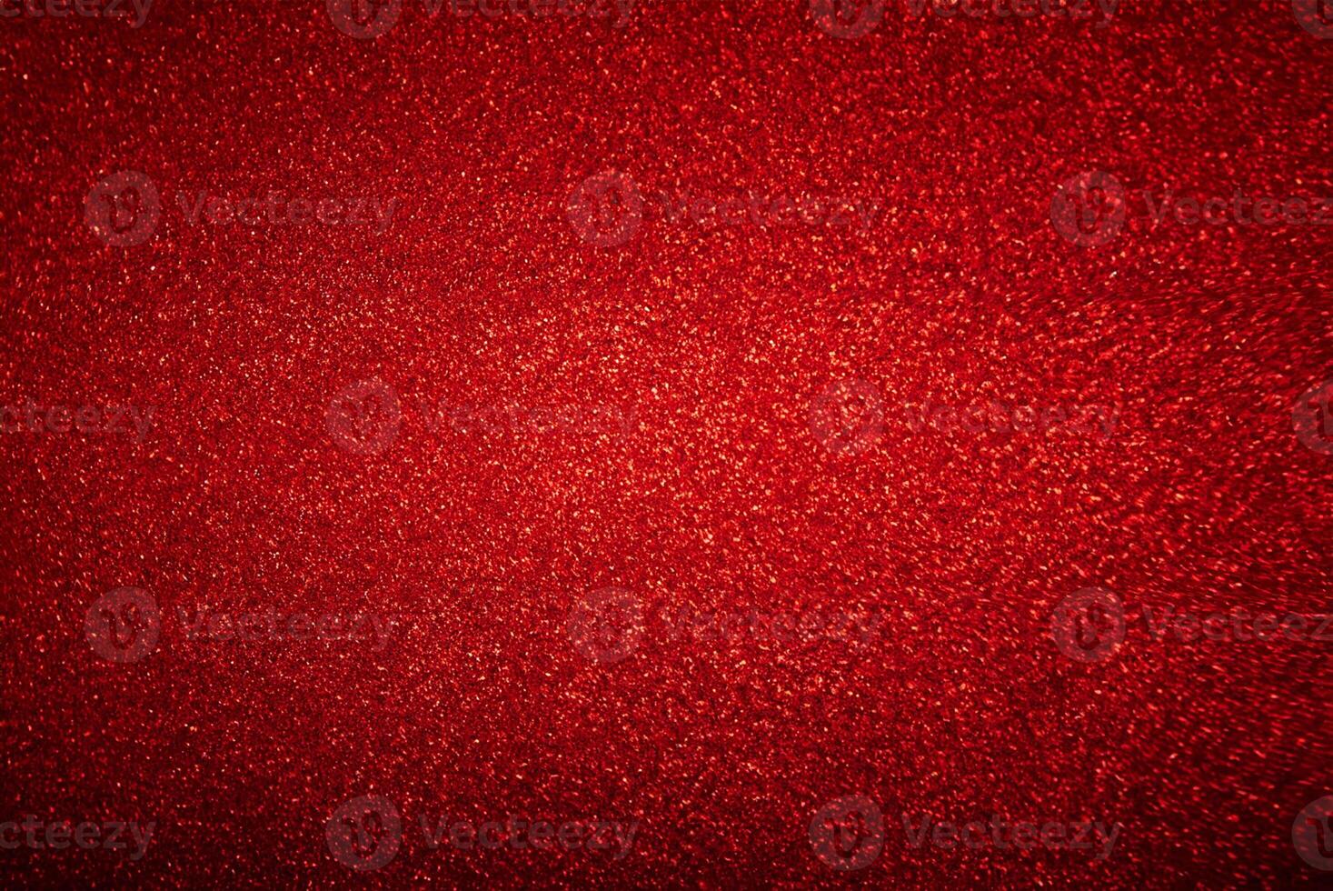 Abstract Red Light Bokeh Background in Defocused Blur photo