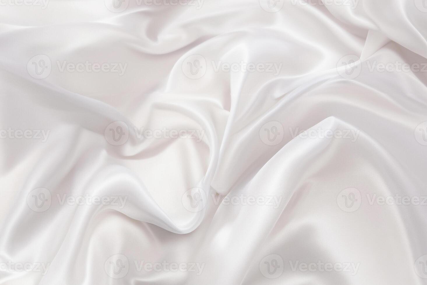 Natural Ivory Fabric Texture, Abstract Background of Luxurious Textile Material photo