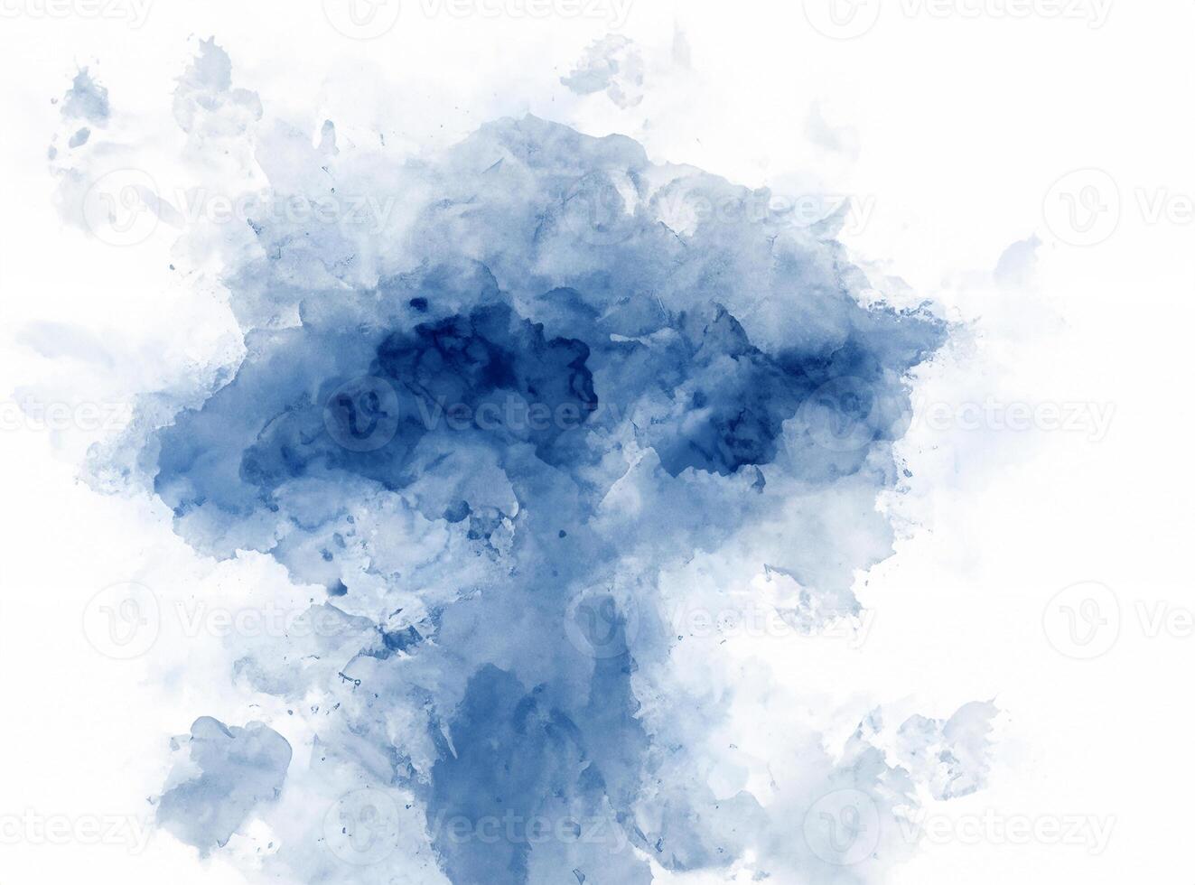 Cultured Vibrancy, Abstract Watercolor Brushstrokes in Multicolored Palette photo