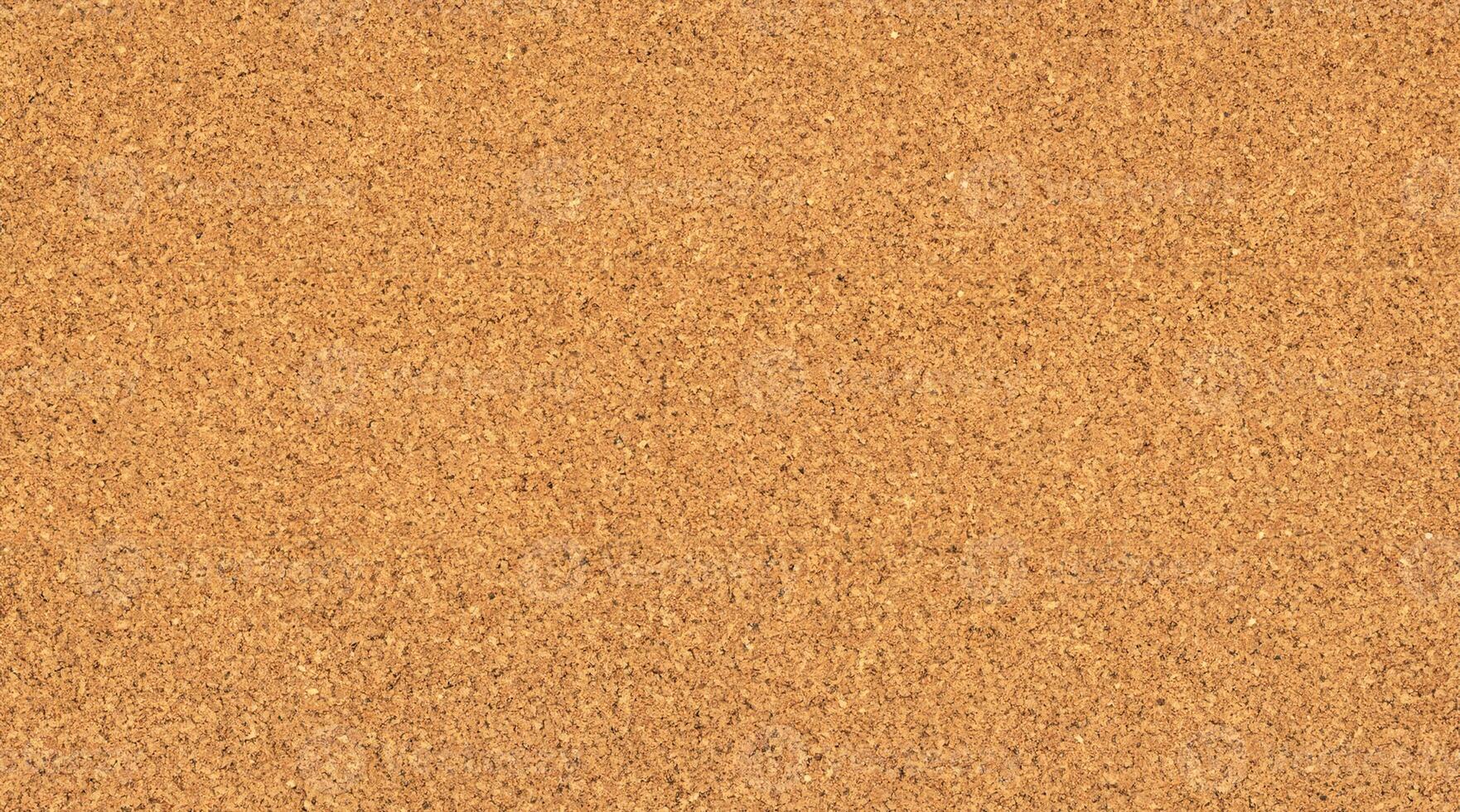 Close-Up of Blank Cork Bulletin Board Texture photo