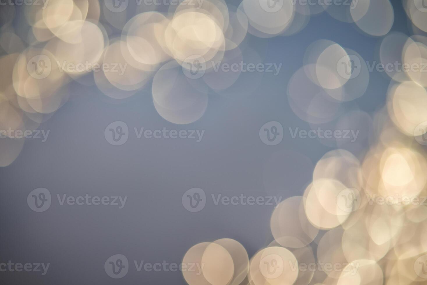 Creamy Bokeh Circles, Abstract Background in Soft Focus photo