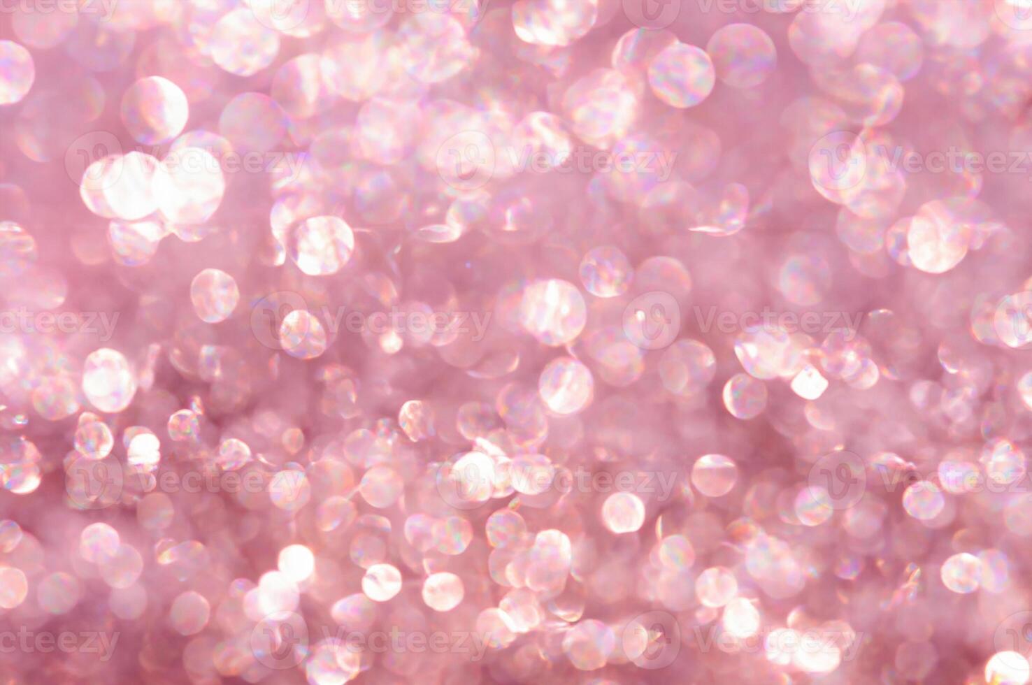 Soft Focus Pink Birthday Celebration Background. photo