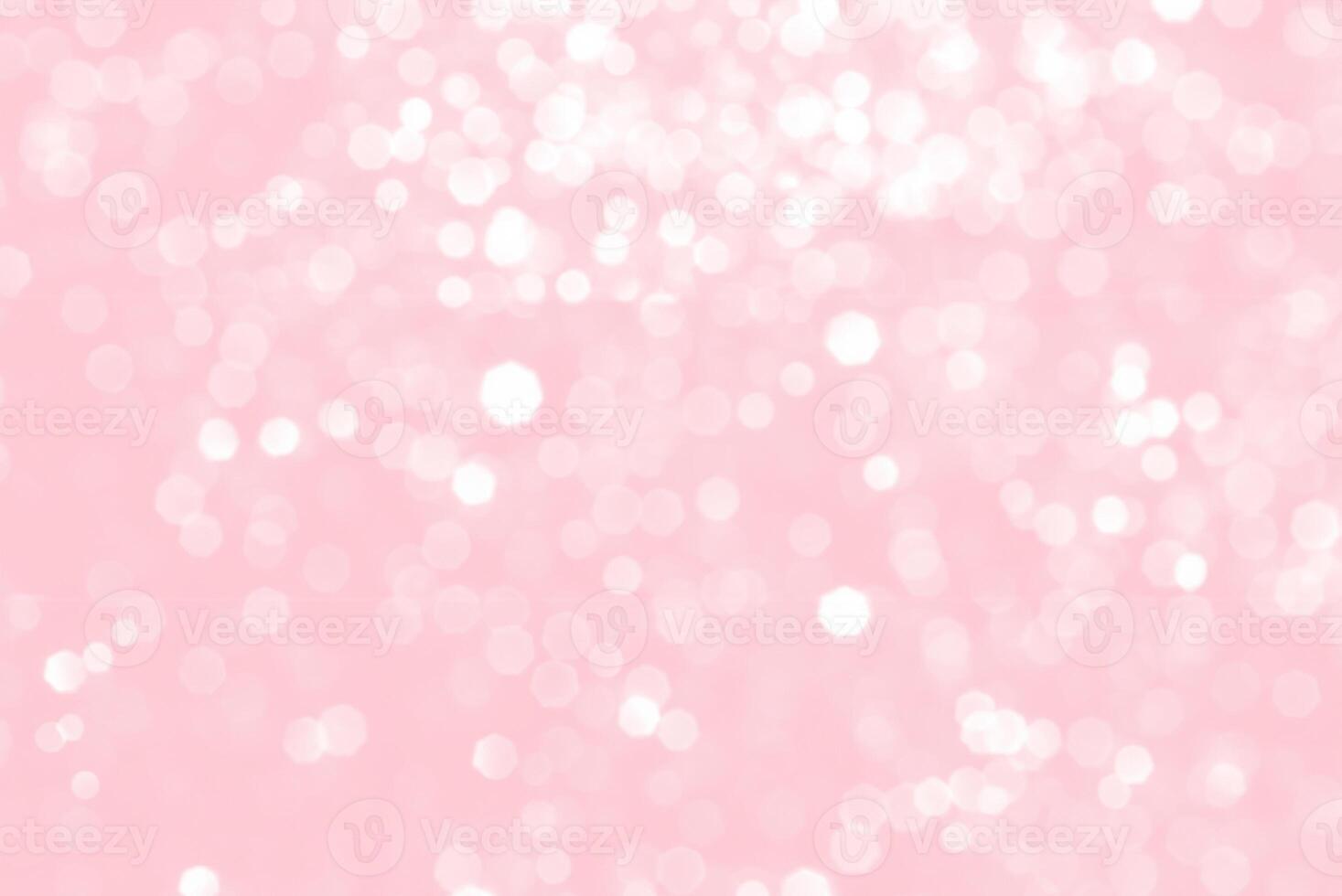 Soft Pink Glittering Bokeh Texture Background photo