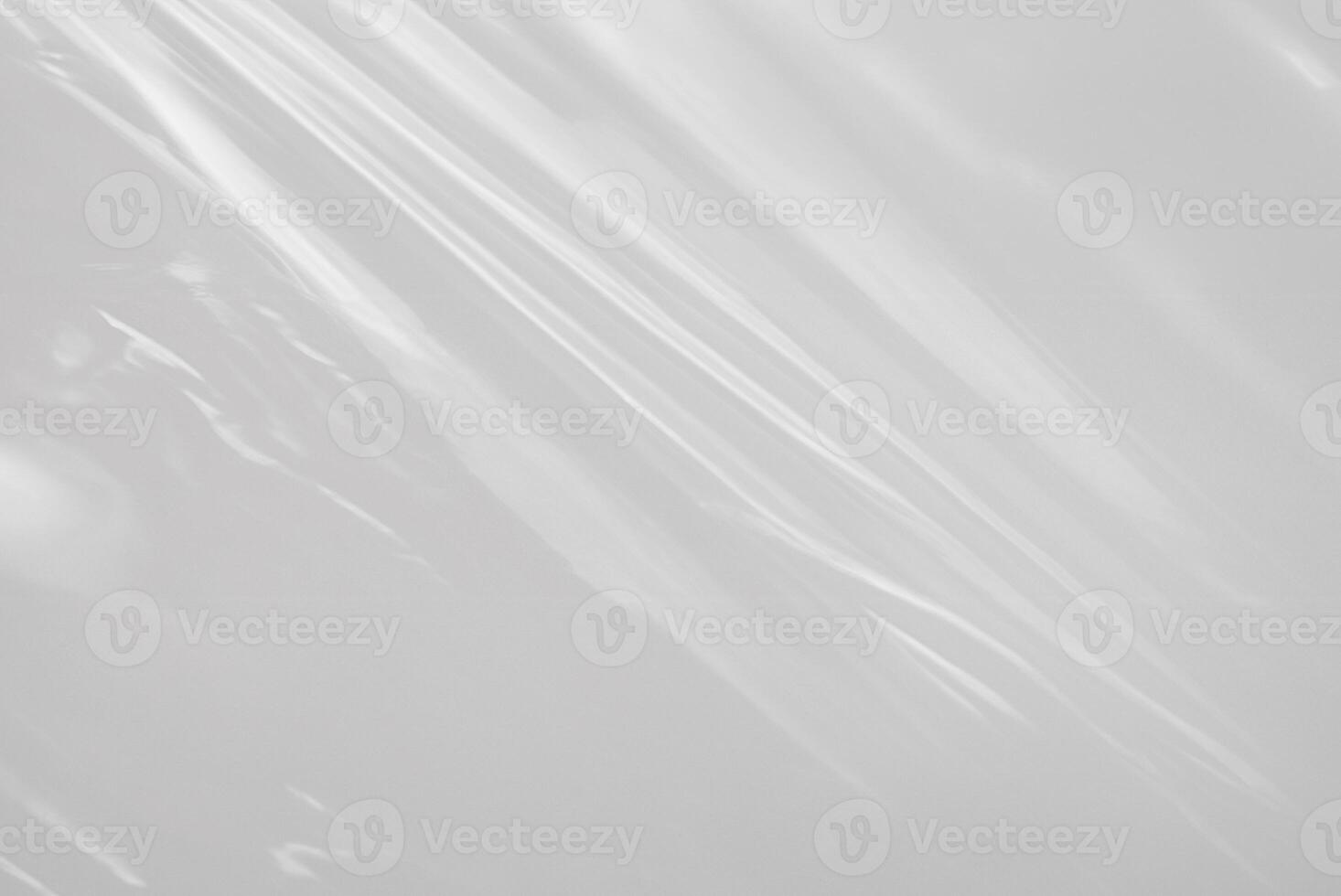 White Plastic Film Wrap Texture Background photo