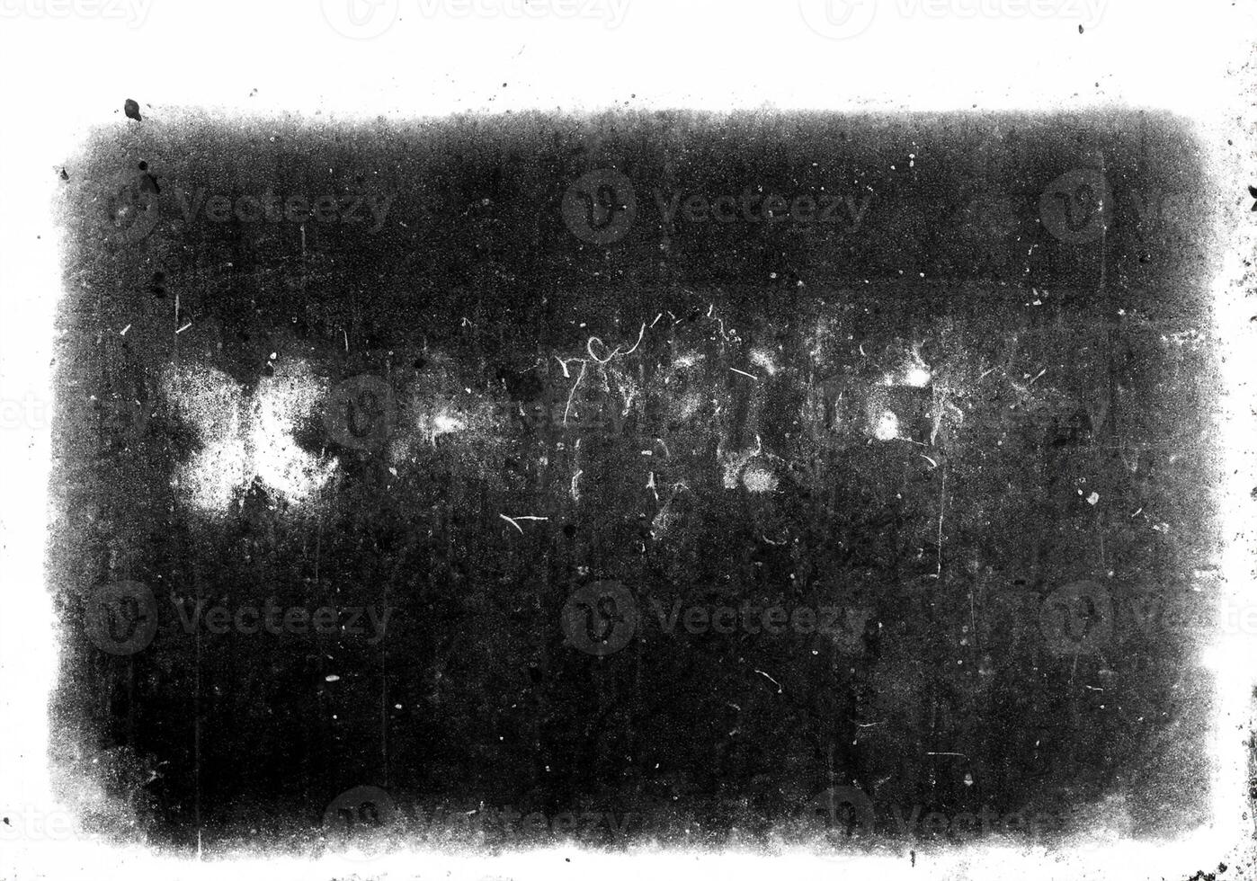 Vintage Grunge Film Frame with Dust Particles and Grain Texture for Overlay Effect photo