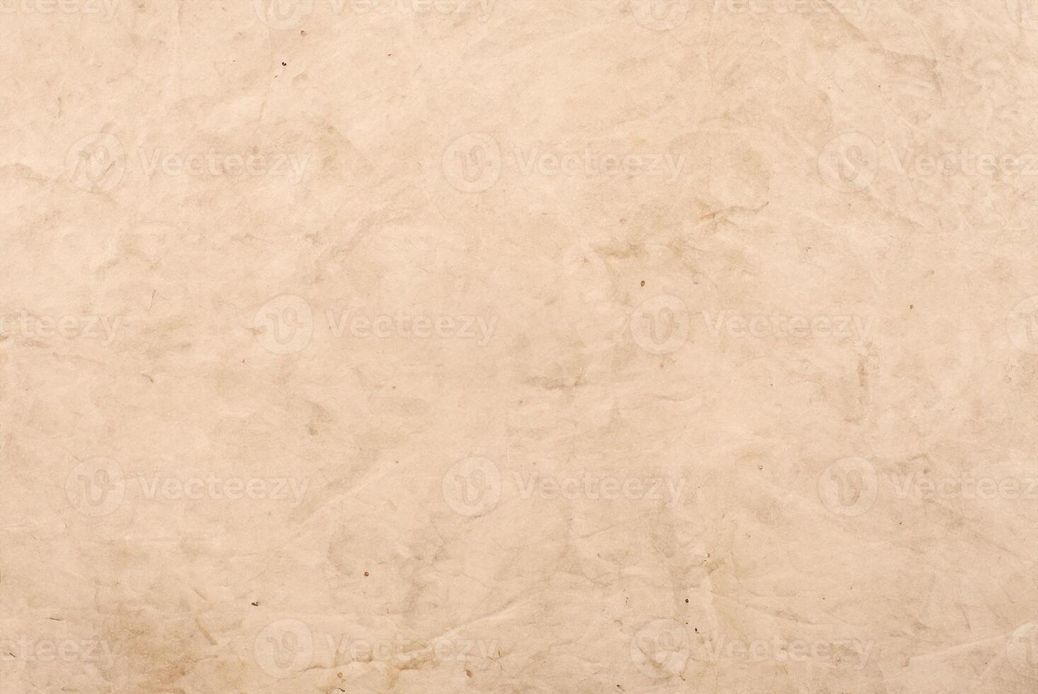 Top View of Vintage Blank Aged Paper Texture photo