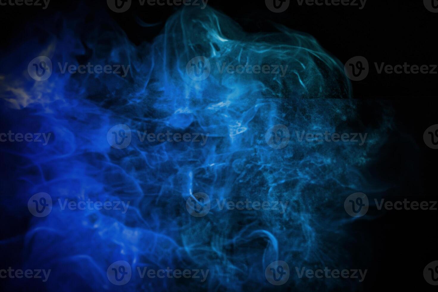blackboard or chalkboard studio backdrop background with smoke photo