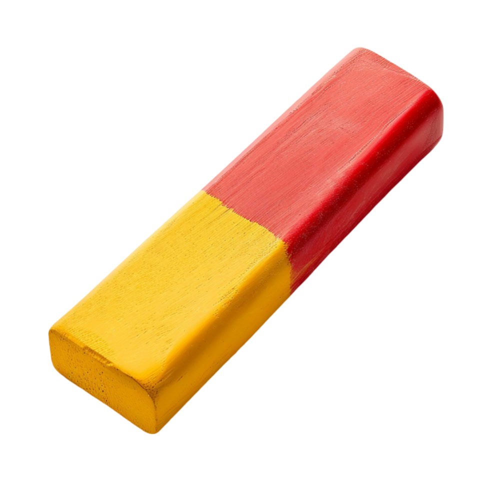 a red and yellow stick png