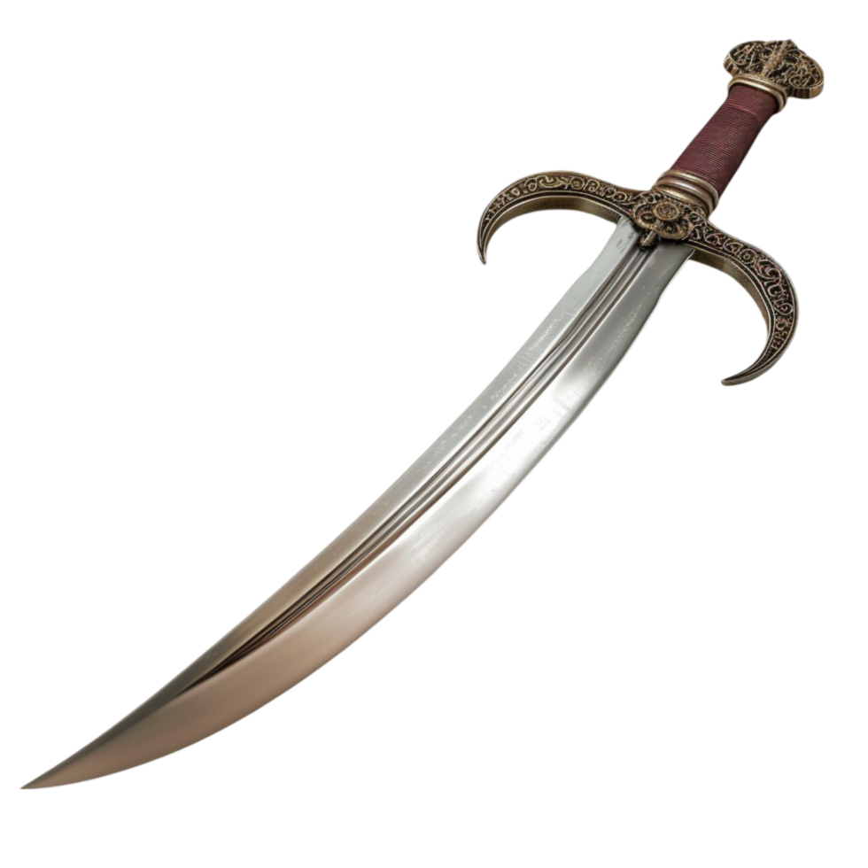 a sword with a long blade png