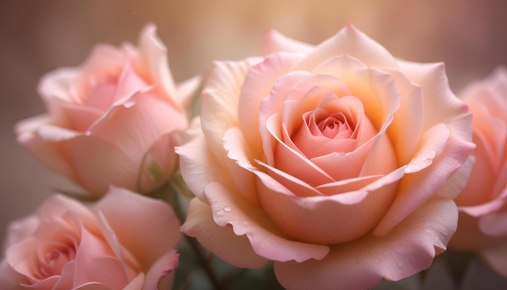 pink roses are shown in this photo