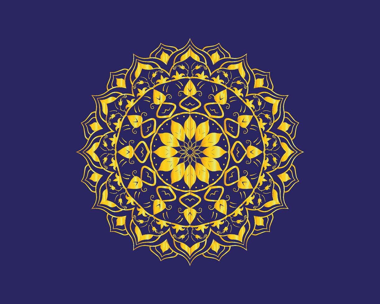Mandala Design Template vector
