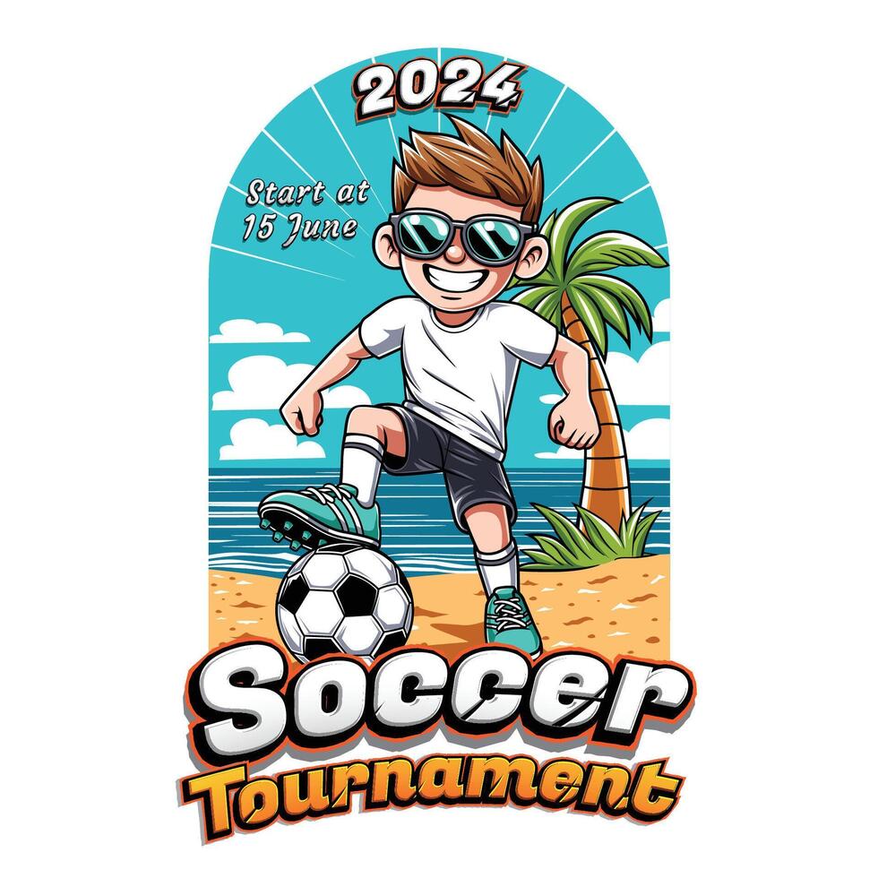 illustration of a person playing ball vector