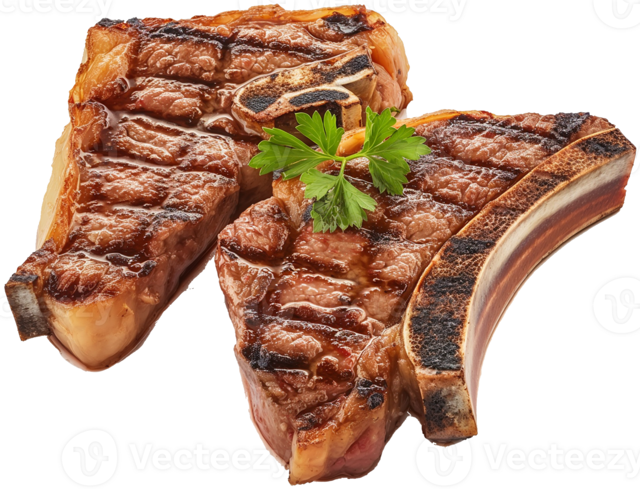Steak illustration Delicious Grilled Beef Steaks isolated on a transparent background png