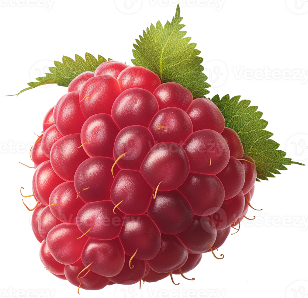 Rubus ursinus fruit illustration - A fresh boysenberry isolated on a transparent background png