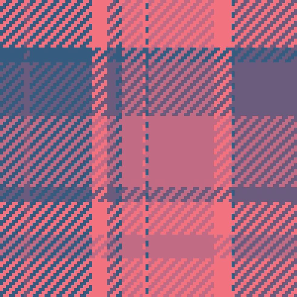 Textile design of textured plaid. Checkered fabric pattern swatch for shirt, dress, suit, wrapping paper print, invitation and gift card. vector