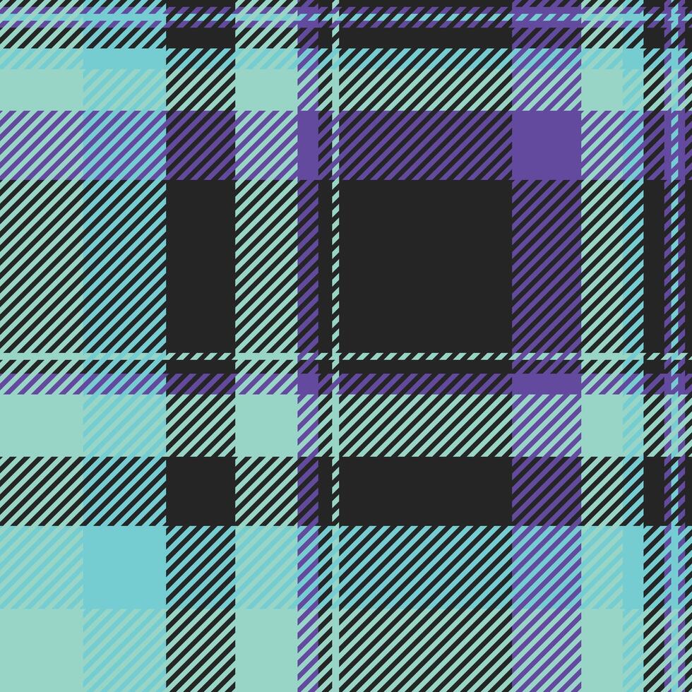 Textile design of textured plaid. Checkered fabric pattern swatch for shirt, dress, suit, wrapping paper print, invitation and gift card. vector