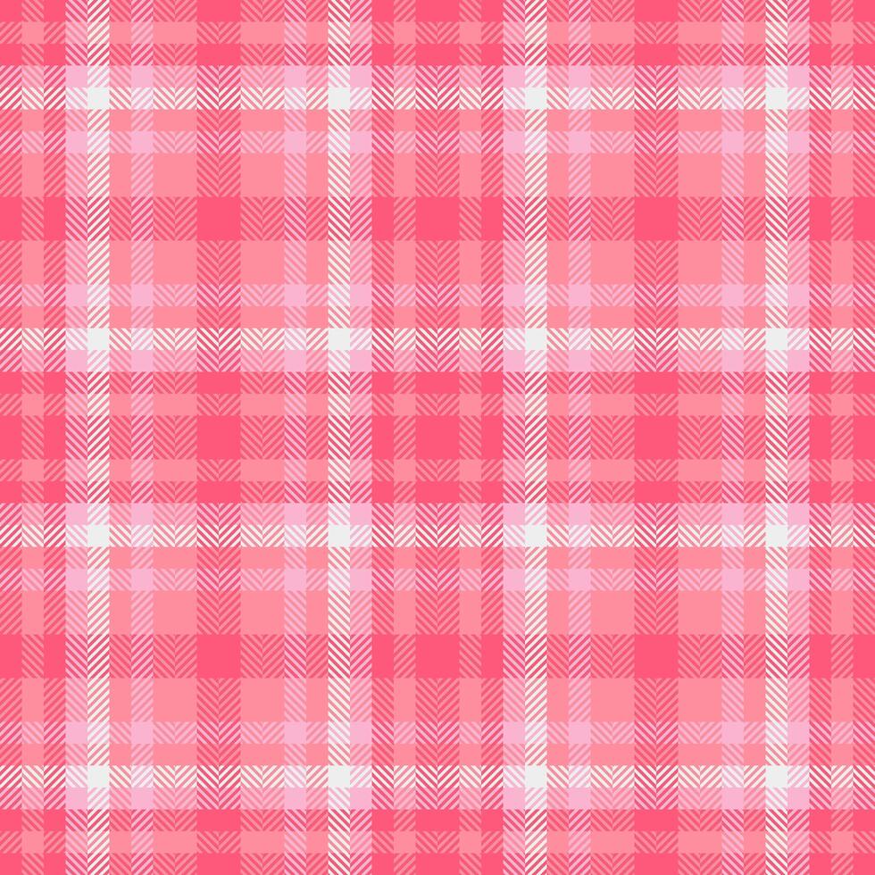 Single tartan texture, equal pattern seamless fabric. Ceremony background check plaid textile in red and light colors. vector