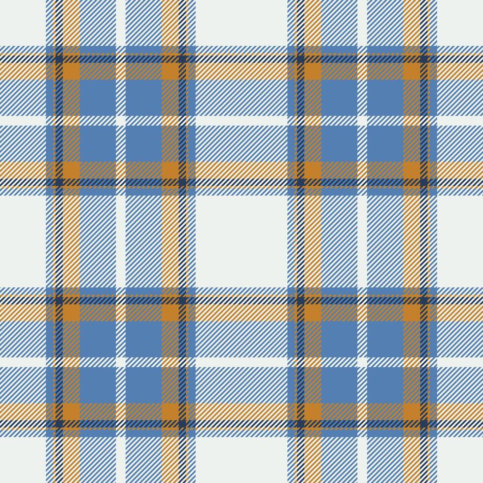 Plaid seamless pattern in blue. Check fabric texture. textile print. vector