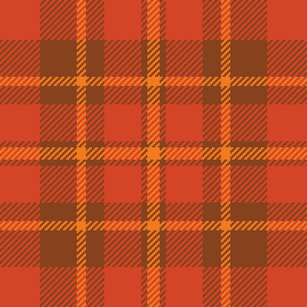 Textile design of textured plaid. Checkered fabric pattern swatch for shirt, dress, suit, wrapping paper print, invitation and gift card. vector