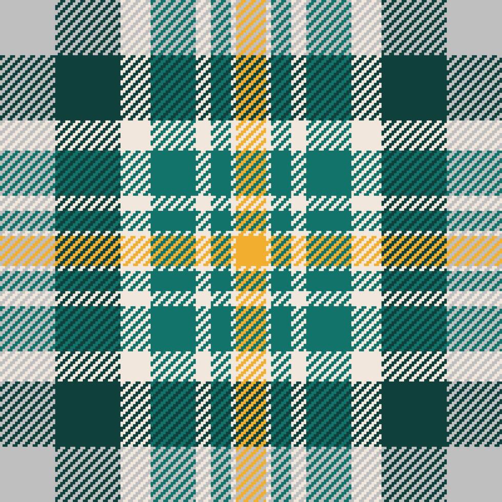 Textile design of textured plaid. Checkered fabric pattern swatch for shirt, dress, suit, wrapping paper print, invitation and gift card. vector