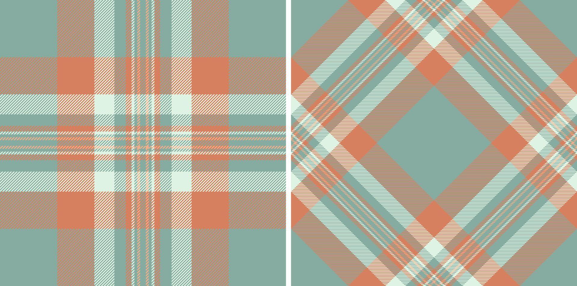 Textile check plaid of texture tartan seamless with a fabric background pattern. Set in summer colors for stylish jacket outfits. vector