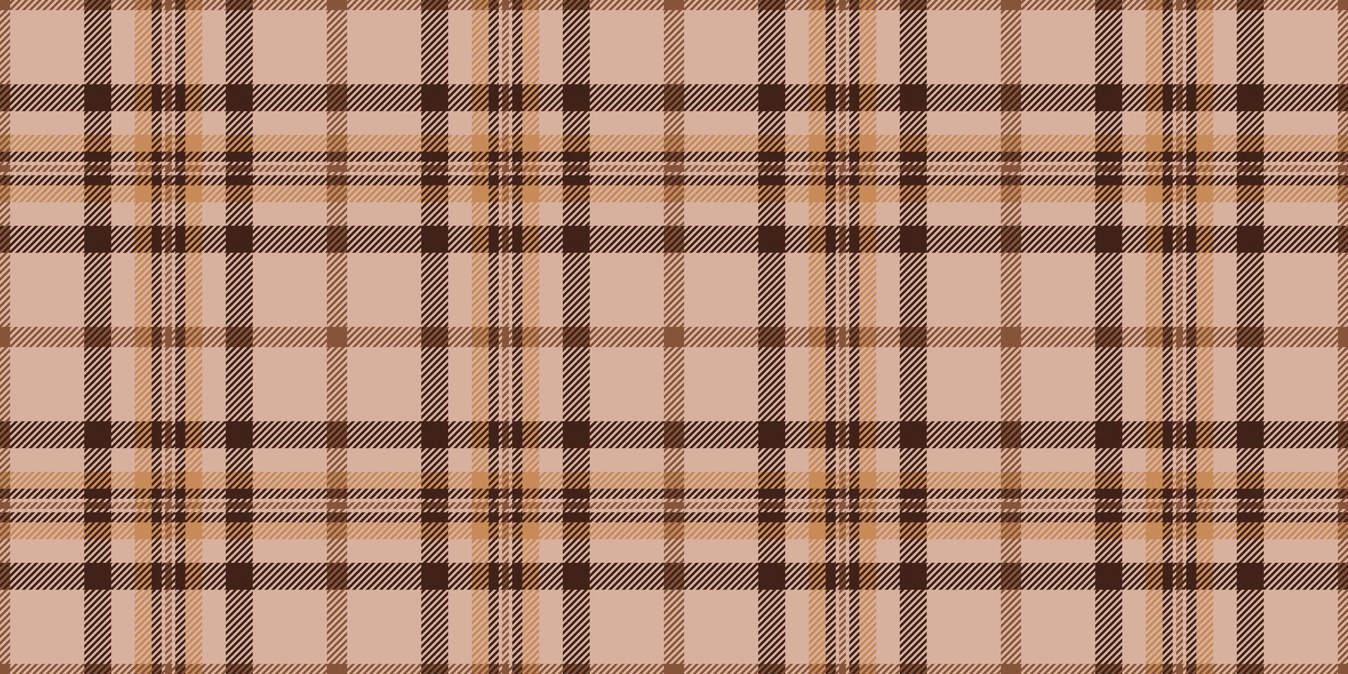 Plank plaid check fabric, business texture seamless background. Reel textile pattern tartan in light and dark colors. vector